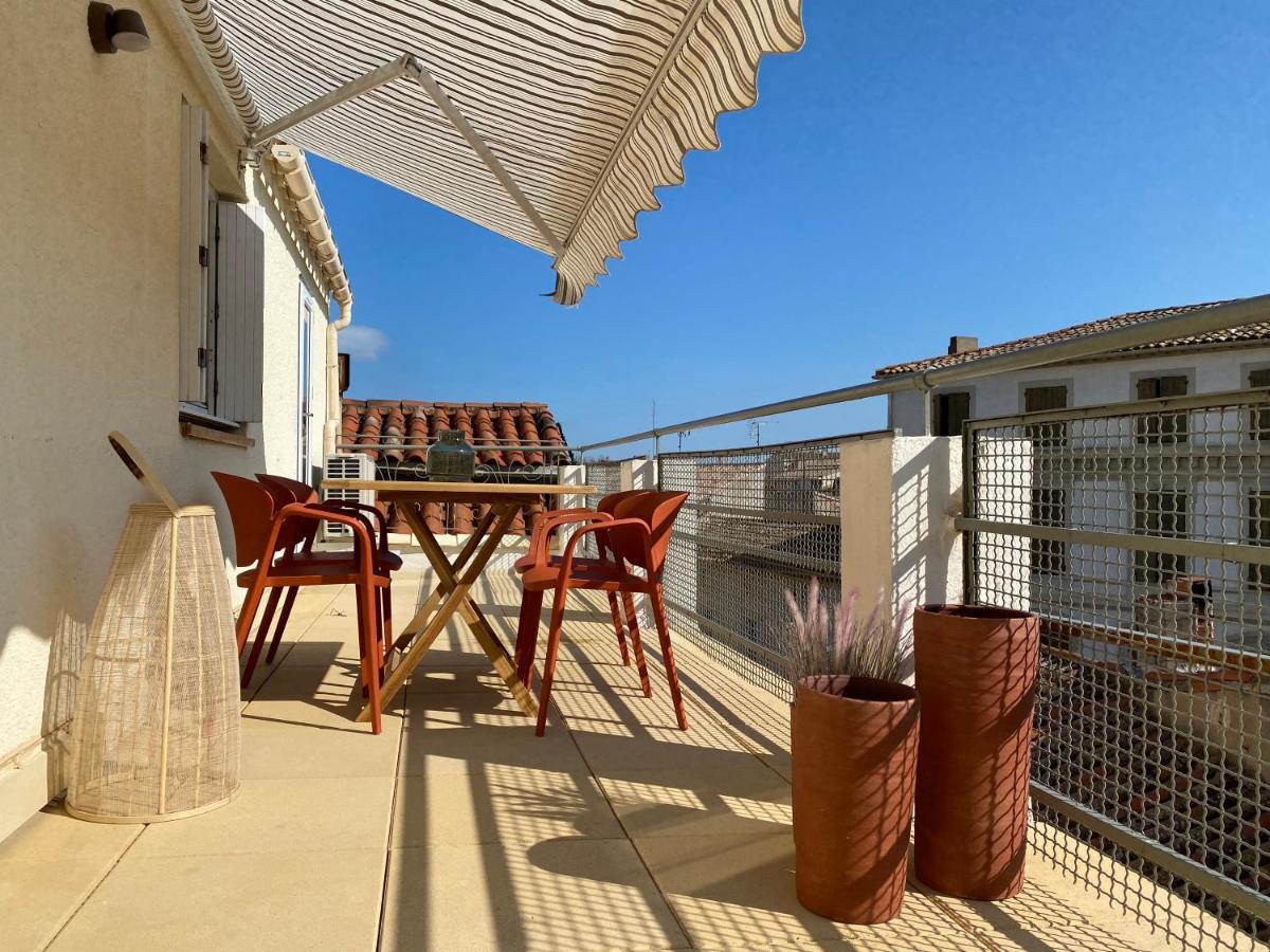 La Terrasse Sur Les Toits Apartment Narbonne Exterior foto